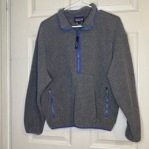 Patagonia Synchilla pullover zip sweater